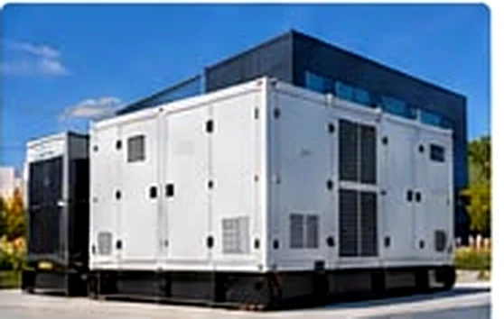 Large industrial standby generator